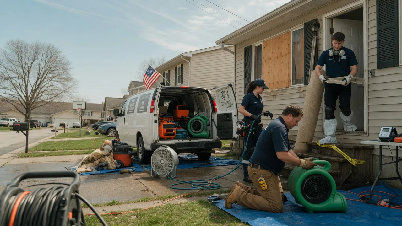 Water Damage Restoration in Pleasant Plains, AR near me